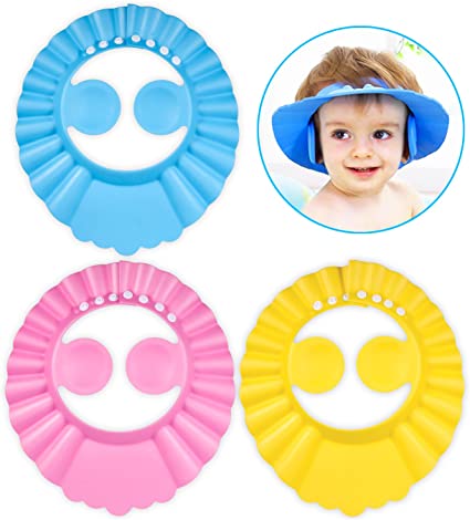 Visière chapeau pour douche bébé I ShampooCap™ - Oui bebe et maman